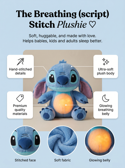 Breathing Stich Plushie